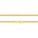 22K Gold Foxtail Chain - 21.5"